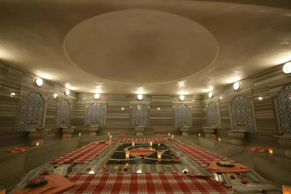 حمام ترکی هتل گرین نیچر ریزورت مارماریس